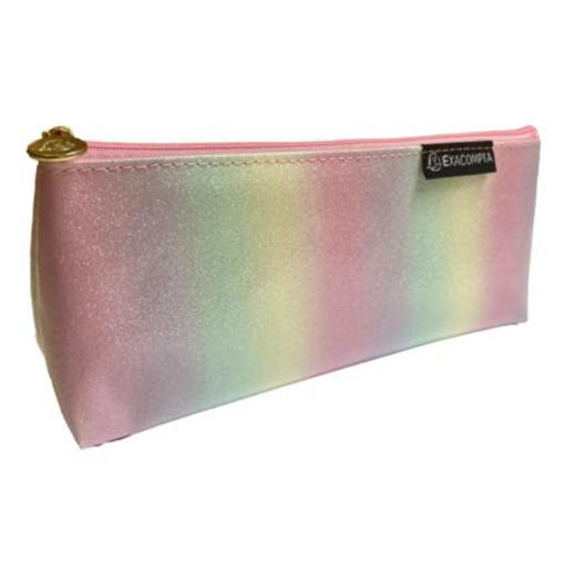 Picture of EXACOMPTA CANDY GLITTER TRIANGLE PENCIL CASE